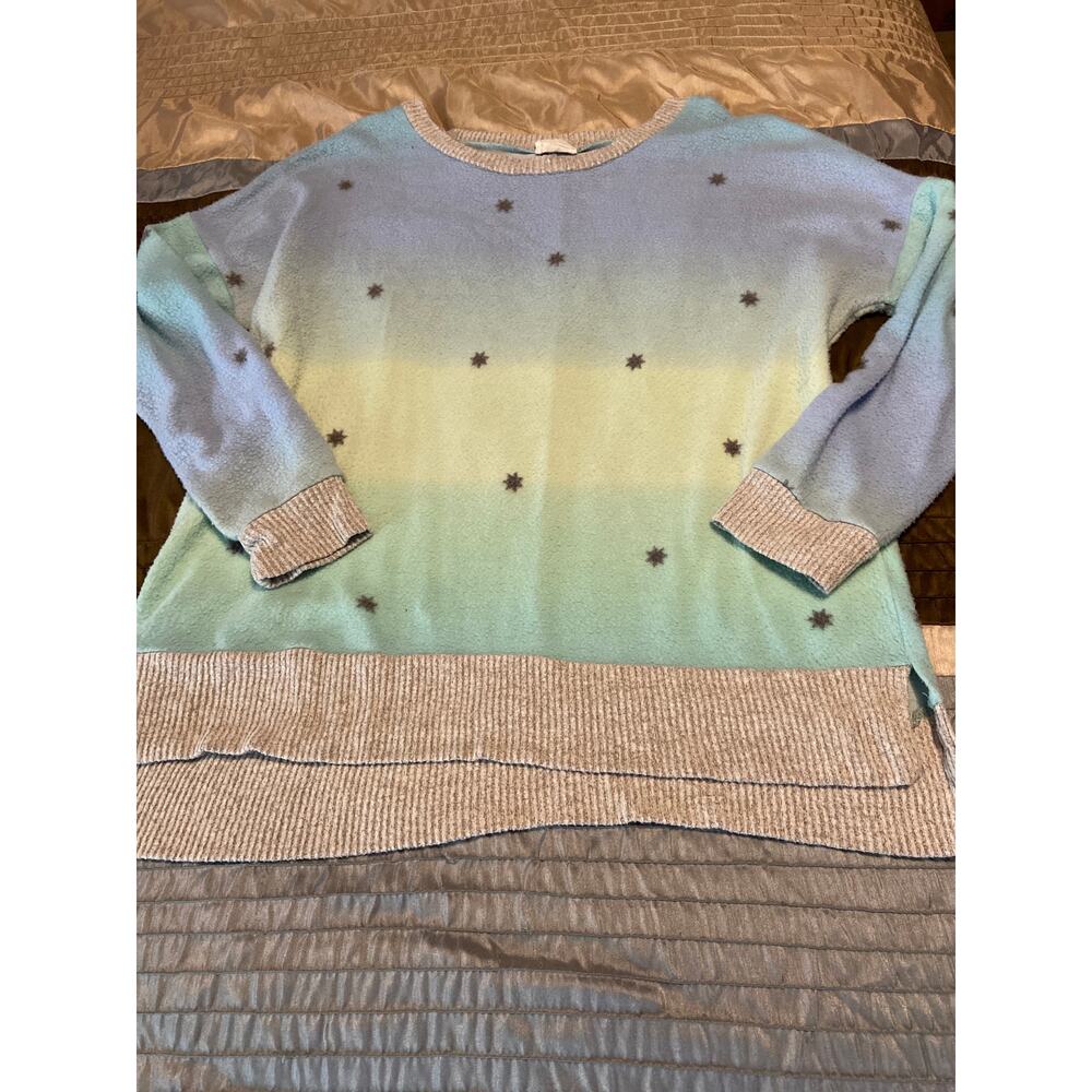 Unicorn Tribe star ombre sweater Size Small (S)